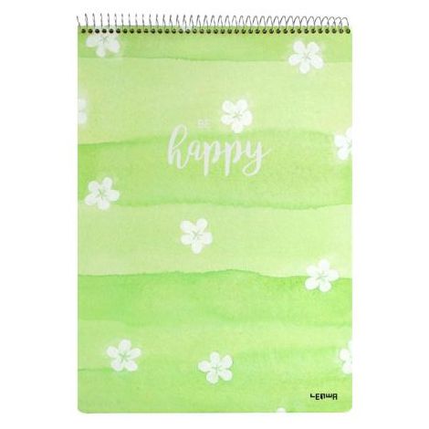 Kołoszkicownik Lenwa A3/25/160g Happy Kwiatki